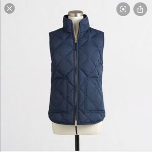 J. Crew Quilted Puffer Vest